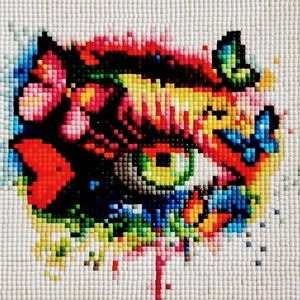 Beautiful Eye © Patrice Murciano - Complete Diamond Painting